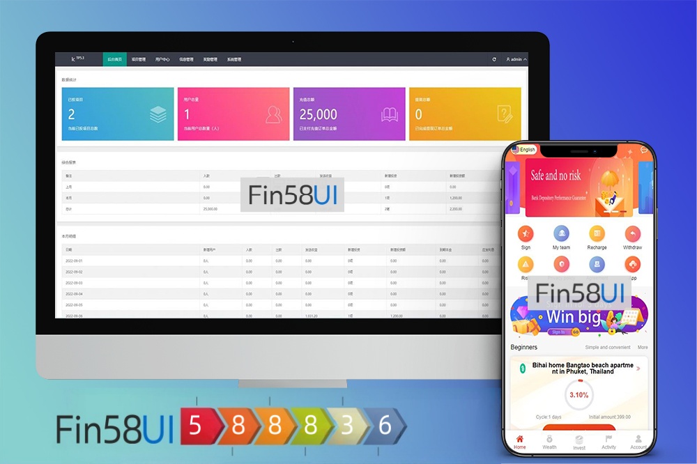 多语言投资理财平台：房产理财+海外基金虚拟币投资返利，区块链投资返利资金盘