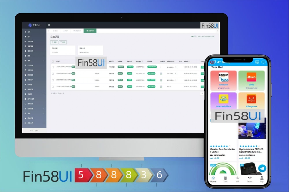 拼单刷单快杀盘搭建【海外商城】刷单+资金盘+任务返佣