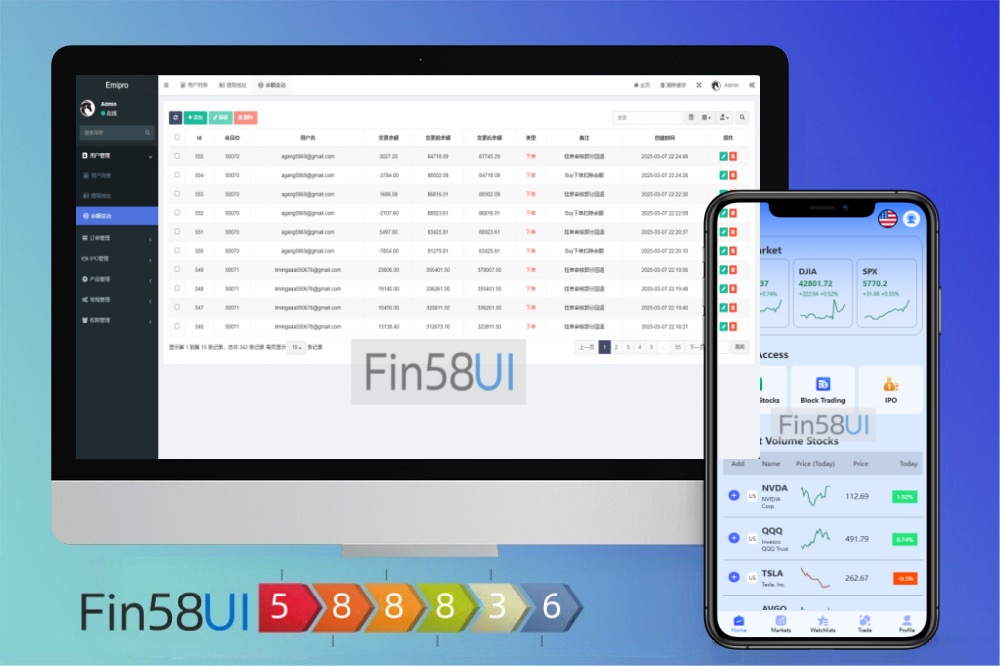 美股微交易搭建源码，全新海外美股 期货现货 秒合约 多语言 交易所 控制订单 AI量化