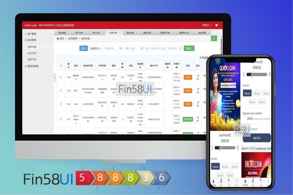 海外借贷平台搭建，Cash Loan海外多语言贷款源码/小额贷款源码